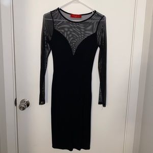 Black Midi Dress